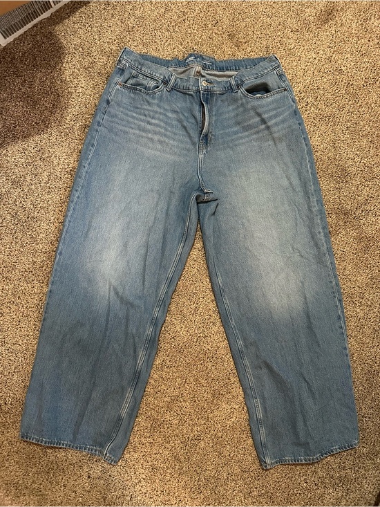 Old Navy Denim - Old Navy high-rise baggy wide leg Jeans